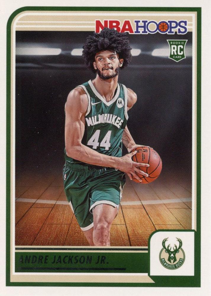 Andre Jackson Jr. 
RC #268 Milwaukee Bucks | 2023-24 Hoops | NBA Trading Card