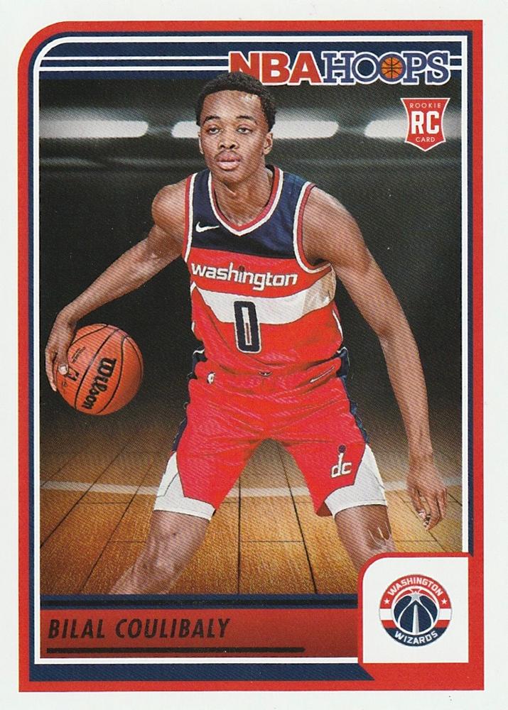 Bilal Coulibaly 
RC #276 Washington Wizards | 2023-24 Hoops | NBA Trading Card