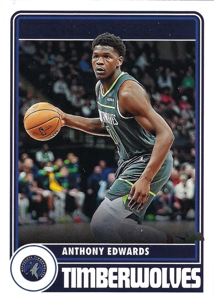 Anthony Edwards 
HT #286 Minnesota Timberwolves | 2023-24 Hoops | NBA Card