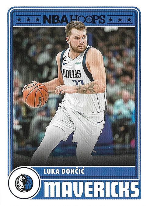 Luka Doncic 
HT #295 Dallas Mavericks | 2023-24 Hoops | NBA Trading Card