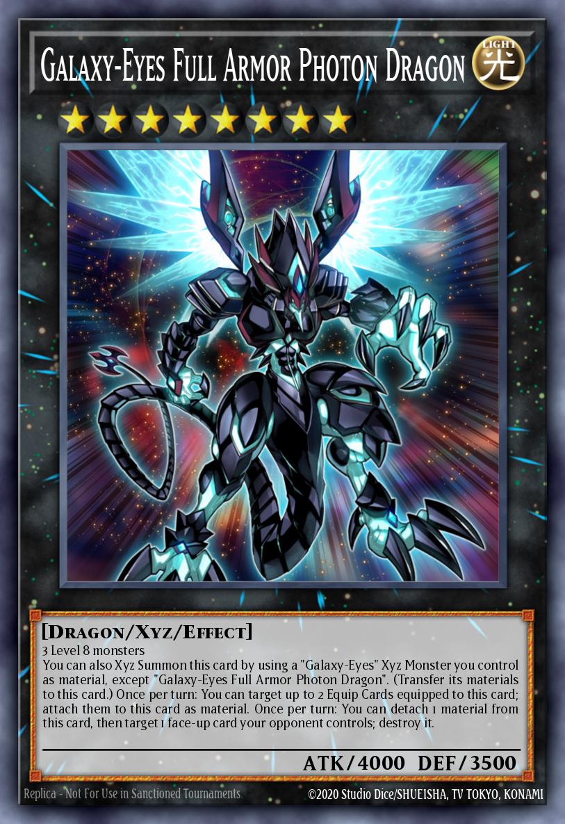 Galaxy-Eyes Full Armor Photon Dragon - RA01-EN037 Platinum Rare | Yu-Gi-Oh! Card