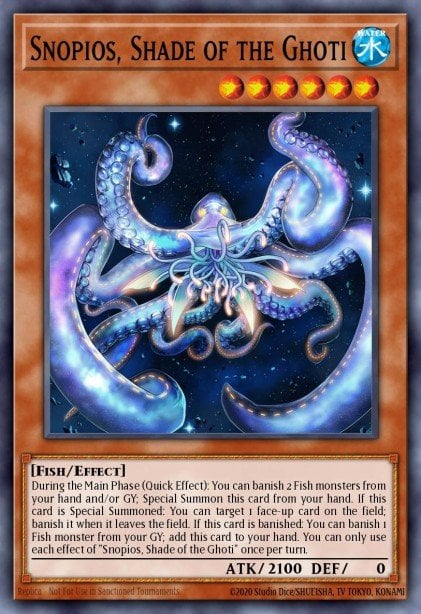 Snopios, Shade of the Ghoti - DABL-EN087 Super Rare | Yu-Gi-Oh! Card