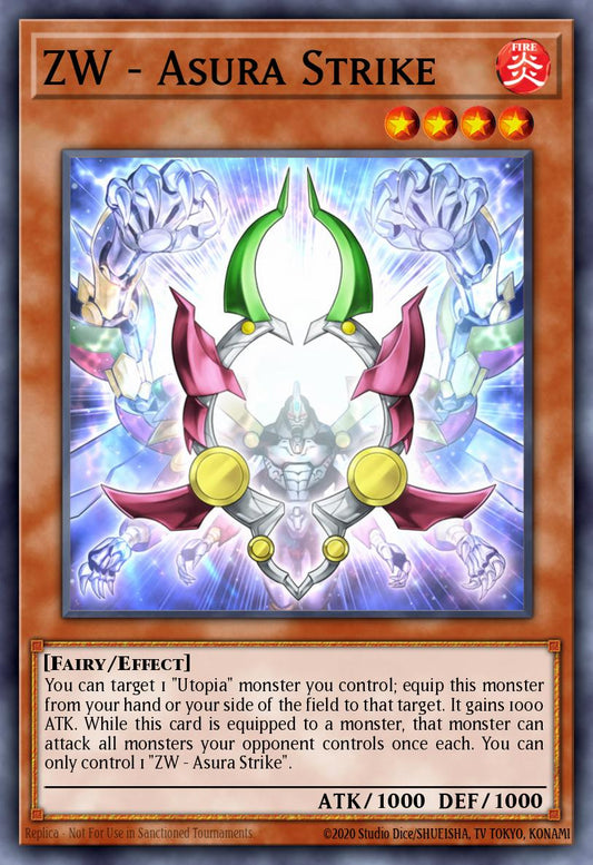 ZW  Asura Strike - LVAL-EN002 Rare | Yu-Gi-Oh! Card