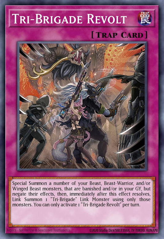 TriBrigade Revolt - RA01-EN079 Super Rare | Yu-Gi-Oh! Card