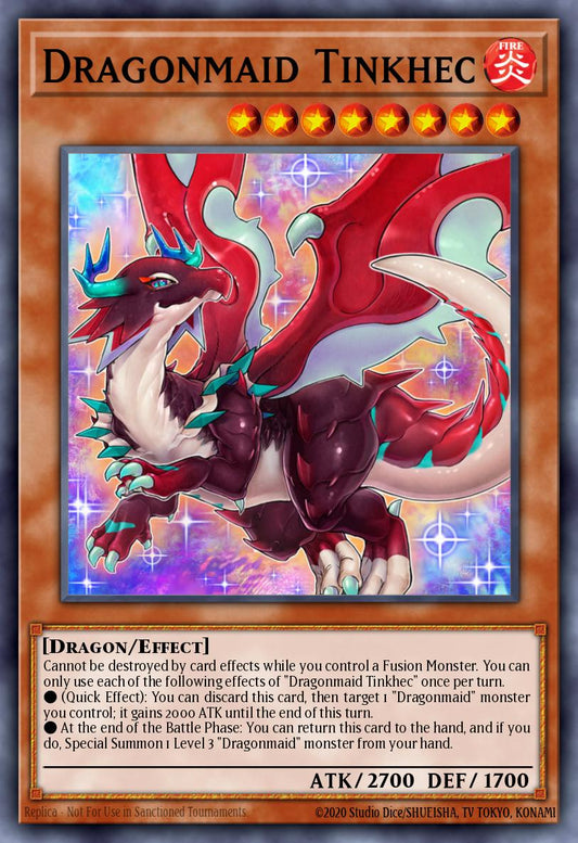 Dragonmaid Tinkhec - MYFI-EN019 Super Rare | Yu-Gi-Oh! Card