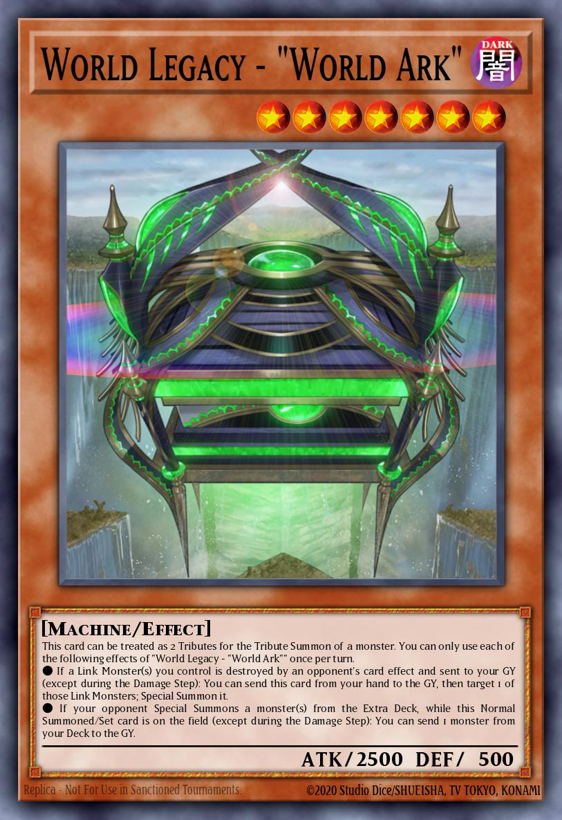 World Legacy  "World Ark" - SAST-EN016 Rare | Yu-Gi-Oh! Card