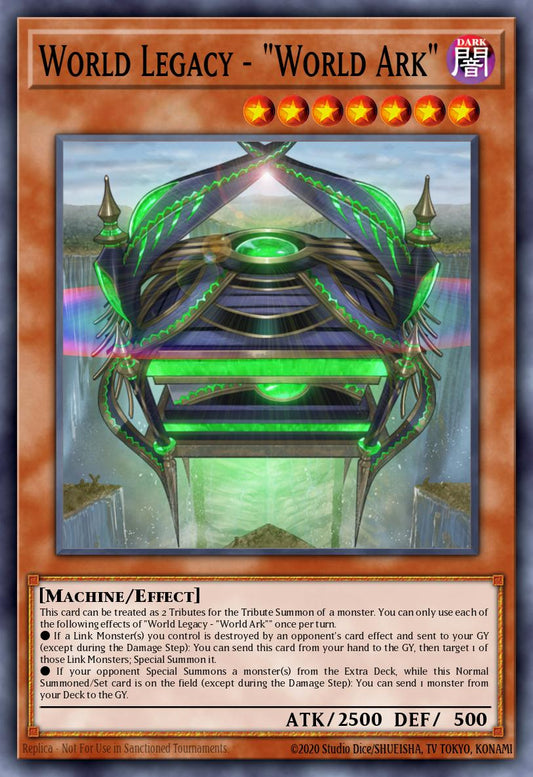 World Legacy  "World Ark" - SAST-EN016 Rare | Yu-Gi-Oh! Card