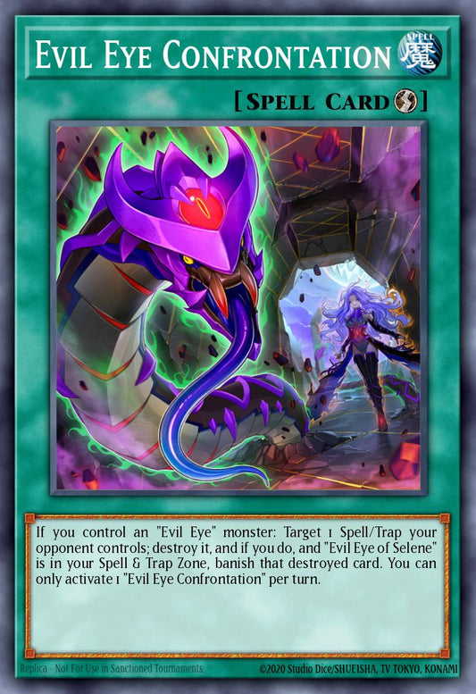 Evil Eye Confrontation - INCH-EN035 Super Rare | Yu-Gi-Oh! Card