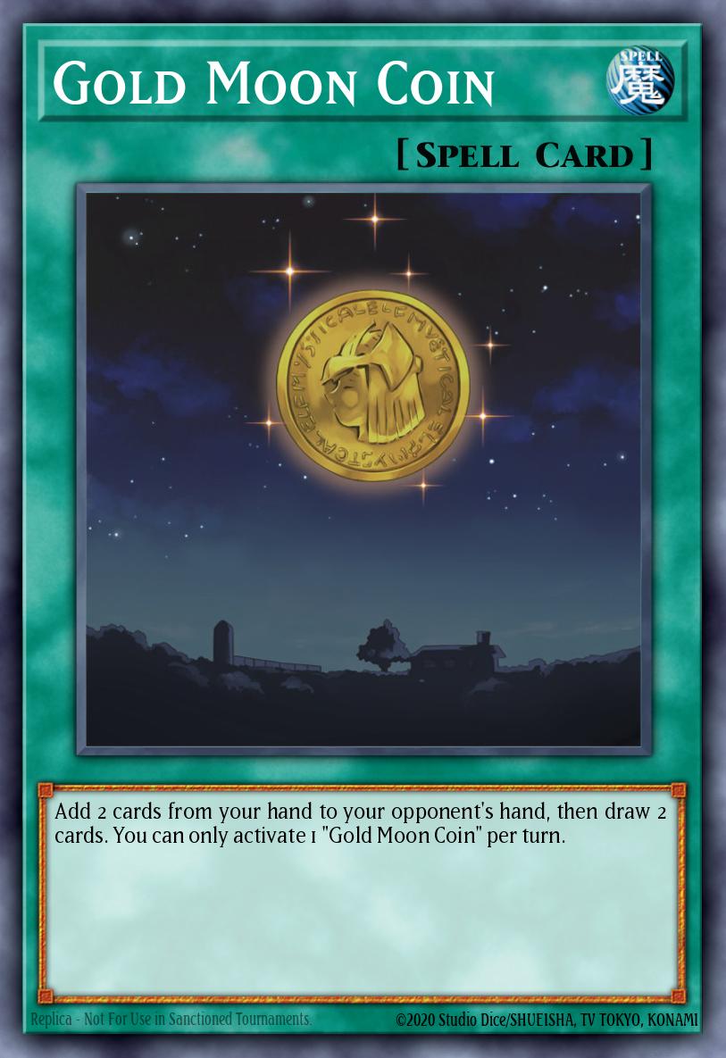 Gold Moon Coin - BLHR-EN003 Ultra Rare | Yu-Gi-Oh! Card