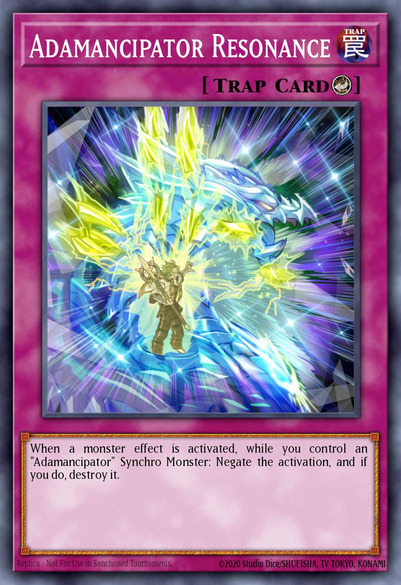 Adamancipator Resonance - SESL-EN013 Super Rare | Yu-Gi-Oh! Card