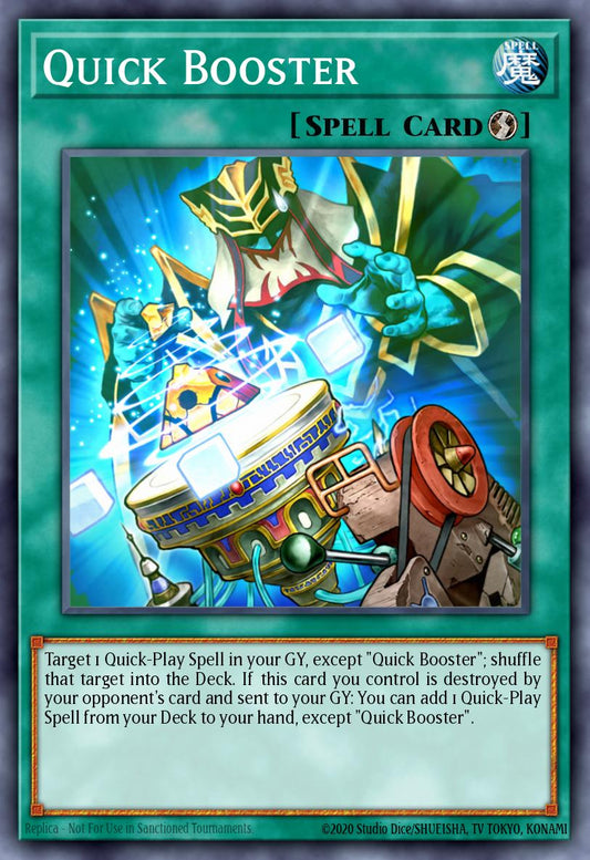 Quick Booster - TAMA-EN052 Rare | Yu-Gi-Oh! Card