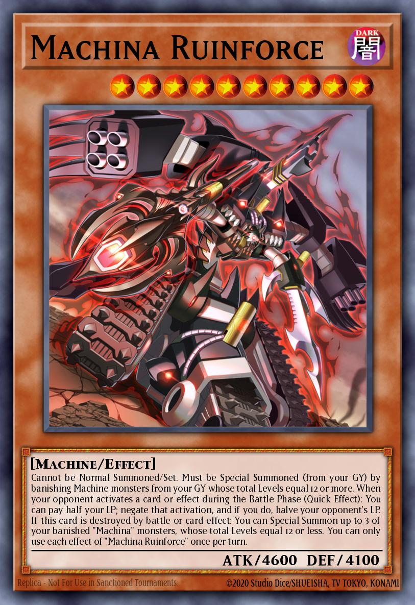 Machina Ruinforce - MP22-EN203 Super Rare | Yu-Gi-Oh! Card