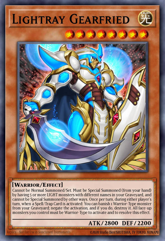 Lightray Gearfried - GAOV-EN034 Rare | Yu-Gi-Oh! Card