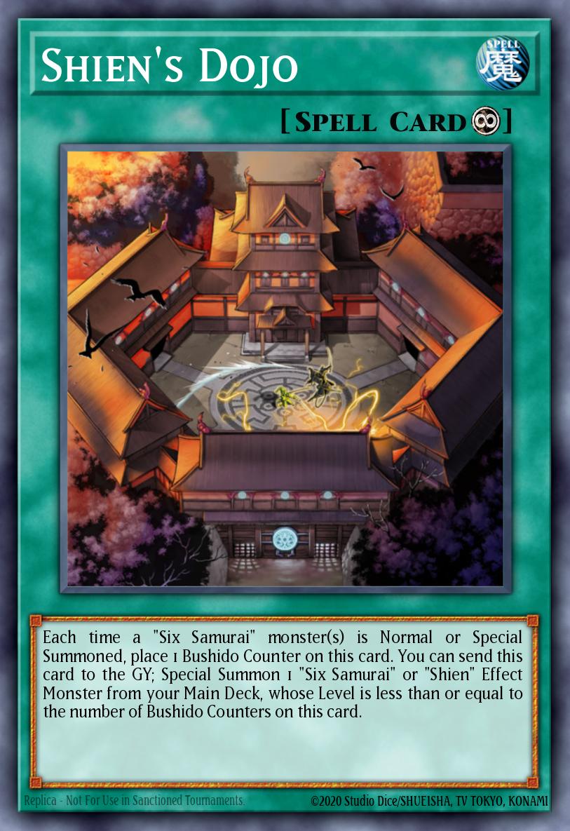 Shien's Dojo - SPWA-EN049 Super Rare | Yu-Gi-Oh! Card