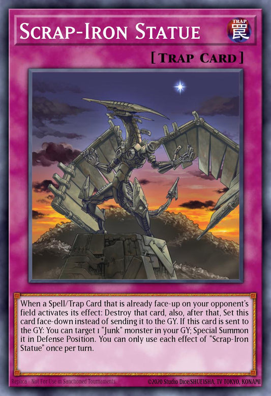 ScrapIron Statue - SPWA-EN059 Super Rare | Yu-Gi-Oh! Card