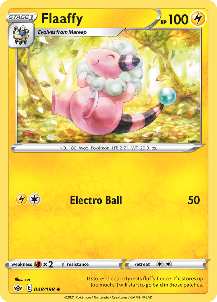 Flaaffy 48/198 Uncommon | Chilling Reign | Pokemon Card