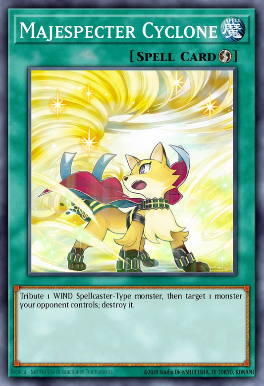 Majespecter Cyclone - DOCS-EN060 Super Rare | Yu-Gi-Oh! Card