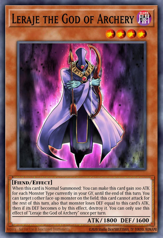 Leraje the God of Archery - GFP2-EN031 Ultra Rare | Yu-Gi-Oh! Card