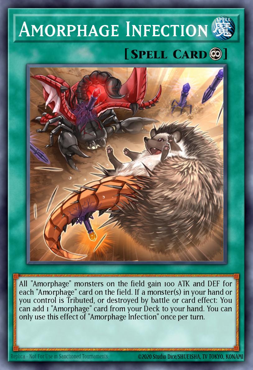 Amorphage Infection - SHVI-EN063 Super Rare | Yu-Gi-Oh! Card