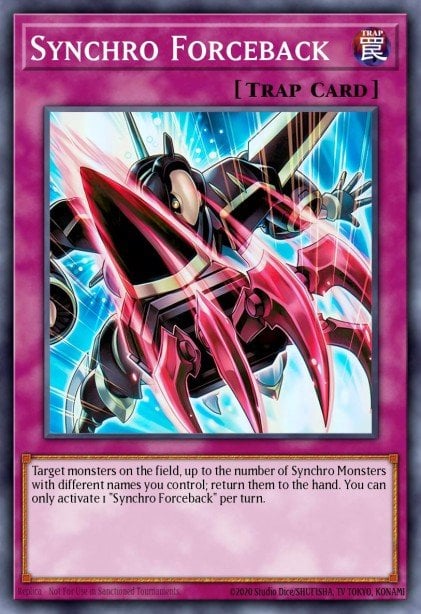 Synchro Forceback - DUNE-EN085 Super Rare | Yu-Gi-Oh! Card