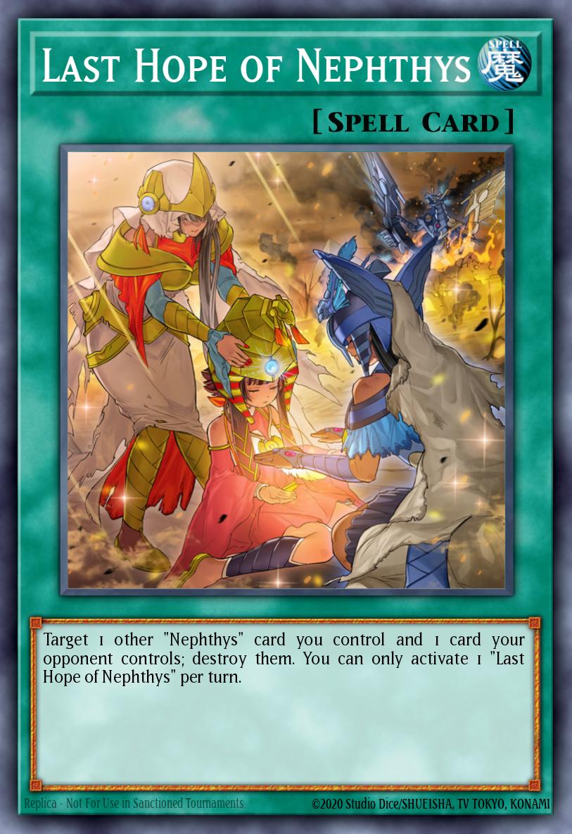 Last Hope of Nephthys - HISU-EN010 Super Rare | Yu-Gi-Oh! Card