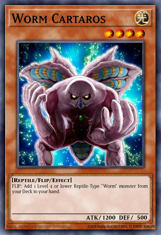 Worm Cartaros - HA01-EN019 Super Rare | Yu-Gi-Oh! Card