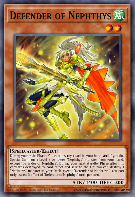 Defender of Nephthys - HISU-EN004 Super Rare | Yu-Gi-Oh! Card