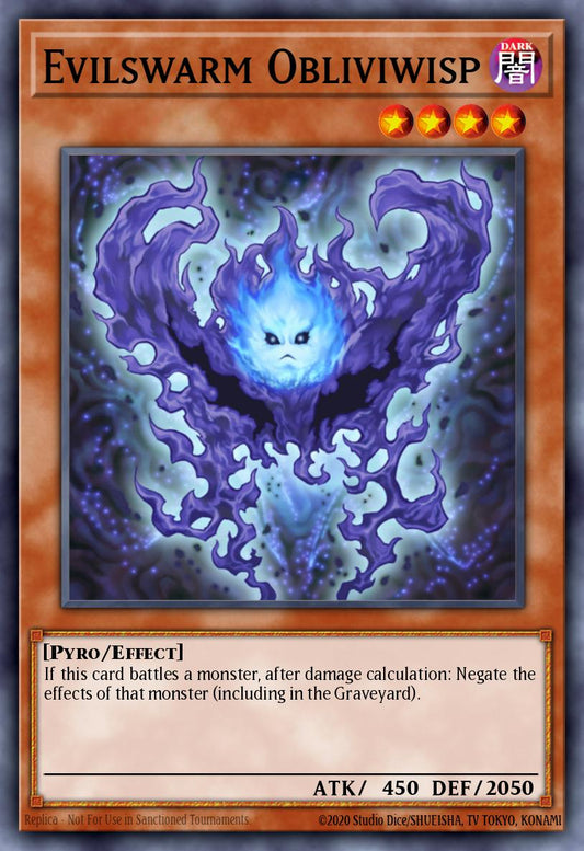 Evilswarm Obliviwisp - HA07-EN049 Super Rare | Yu-Gi-Oh! Card