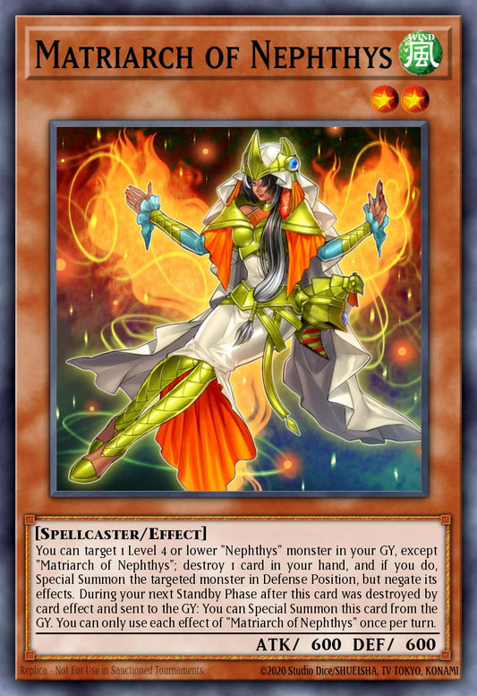 Matriarch of Nephthys - HISU-EN001 Super Rare | Yu-Gi-Oh! Card