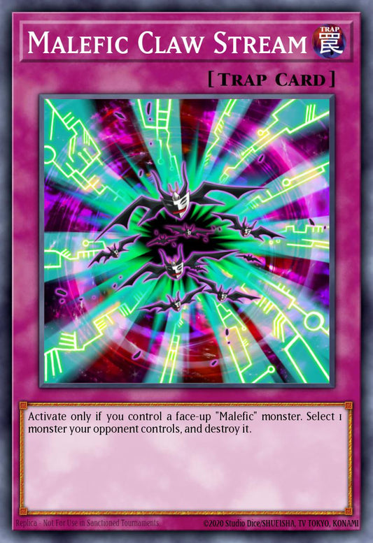 Malefic Claw Stream - YMP1-EN009 Secret Rare | Yu-Gi-Oh! Card