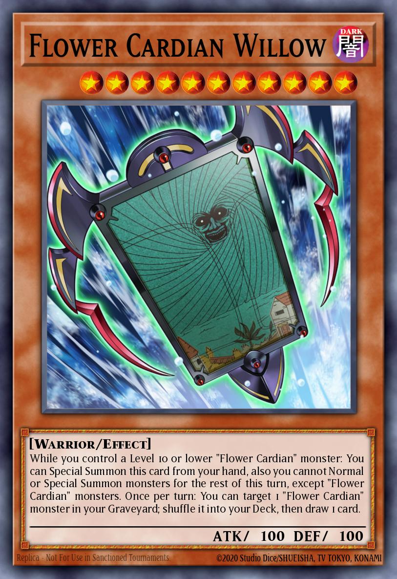 Flower Cardian Willow - DRL3-EN033 Ultra Rare | Yu-Gi-Oh! Card