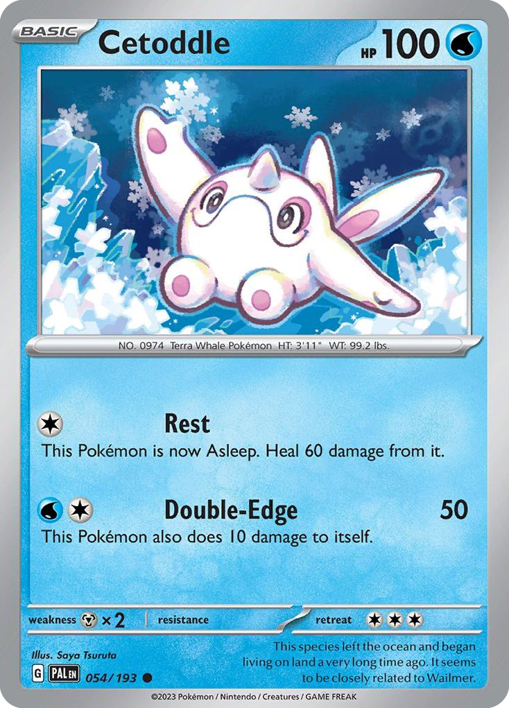 Cetoddle 54/193 Common | Paldea Evolved | Pokemon Card