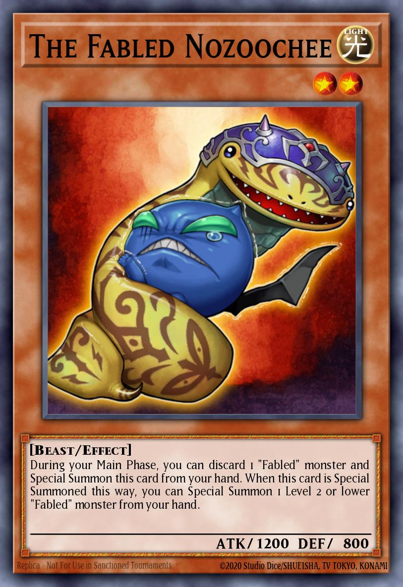 The Fabled Nozoochee - HA04-EN010 Super Rare | Yu-Gi-Oh! Card