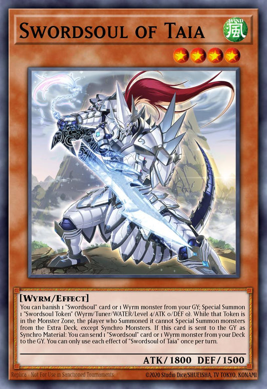 Swordsoul of Taia - BODE-EN004 Super Rare | Yu-Gi-Oh! Card