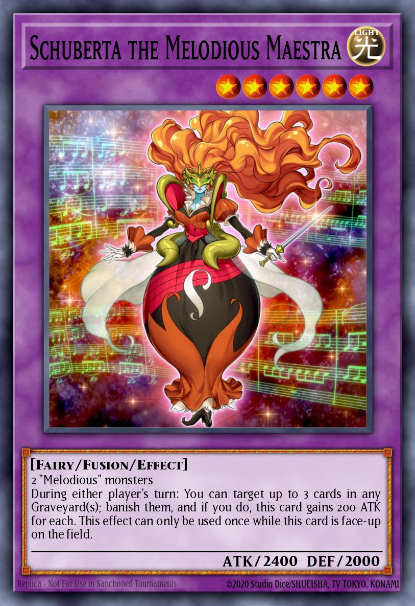 Schuberta the Melodious Maestra - CROS-EN039 Rare | Yu-Gi-Oh! Card