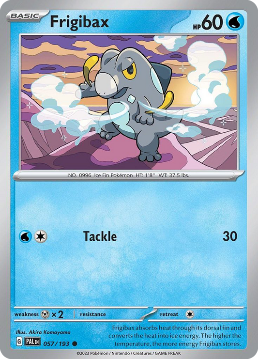 Frigibax 57/193 Common | Paldea Evolved | Pokemon Card