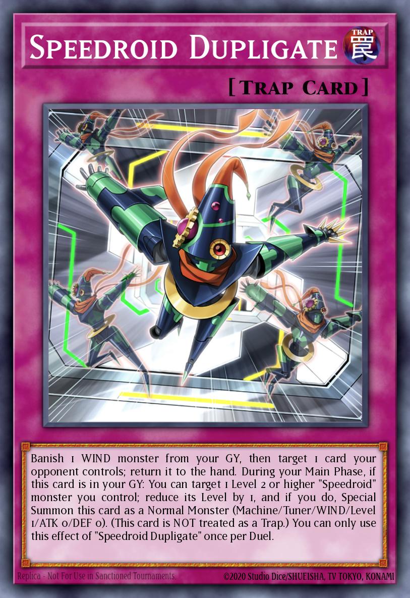 Speedroid Dupligate - LED8-EN008 Rare | Yu-Gi-Oh! Card