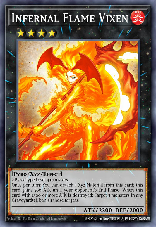 Infernal Flame Vixen - CBLZ-EN087 Rare | Yu-Gi-Oh! Card