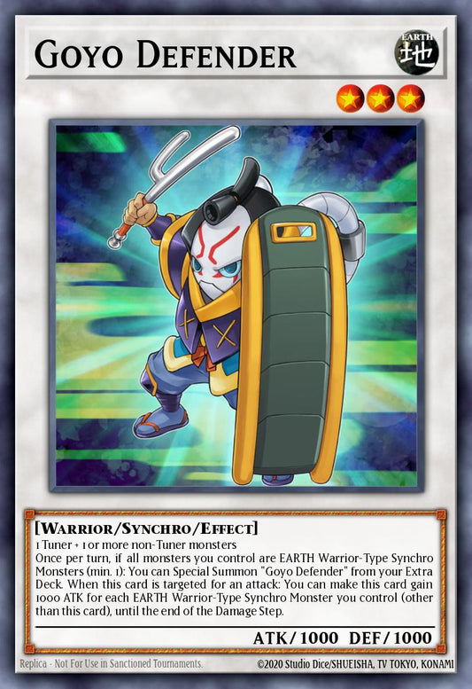 Goyo Defender - BLAR-EN058 Ultra Rare | Yu-Gi-Oh! Card