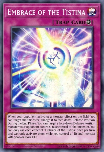 Embrace of the Tistina - AGOV-EN091 Super Rare | Yu-Gi-Oh! Card