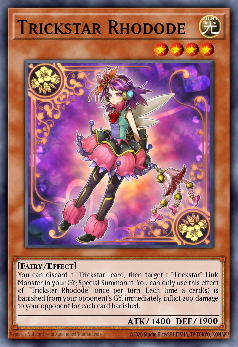 Trickstar Rhodode - FLOD-EN008 Super Rare | Yu-Gi-Oh! Card