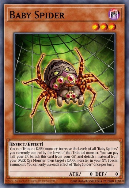 Baby Spider - BLMR-EN045 Ultra Rare | Yu-Gi-Oh! Card