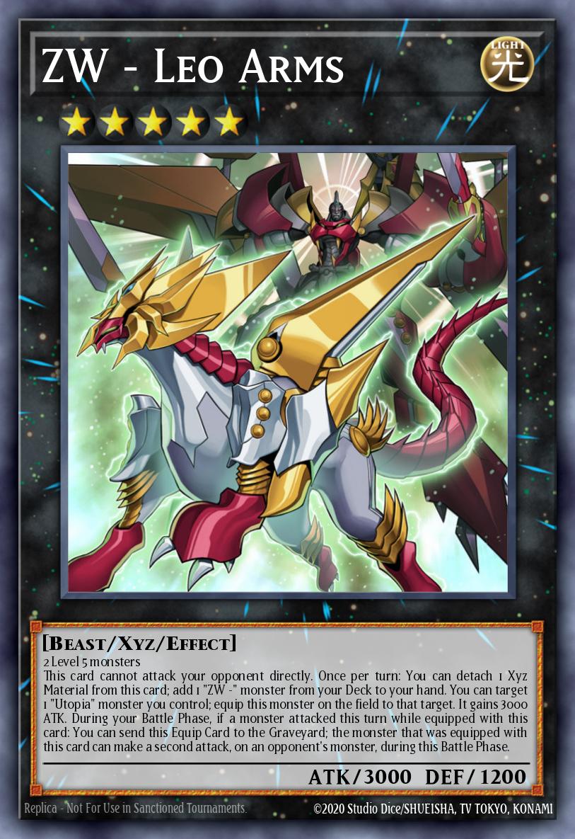 ZW  Leo Arms - KICO-EN047 Rare | Yu-Gi-Oh! Card