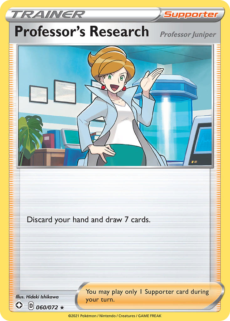 Professor's Research 60/72 Rare | Shining Fates | Pokemon Card