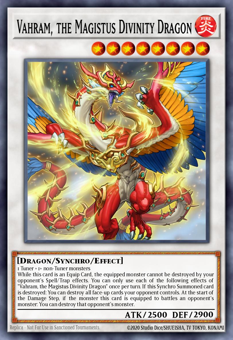 Vahram, the Magistus Divinity Dragon - GEIM-EN006 Super Rare | Yu-Gi-Oh! Card