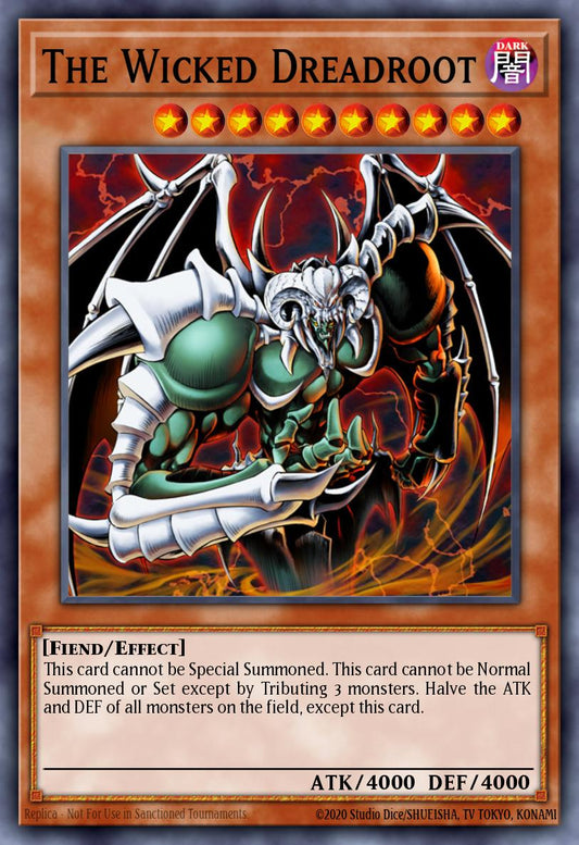 The Wicked Dreadroot - KICO-EN060 Rare | Yu-Gi-Oh! Card