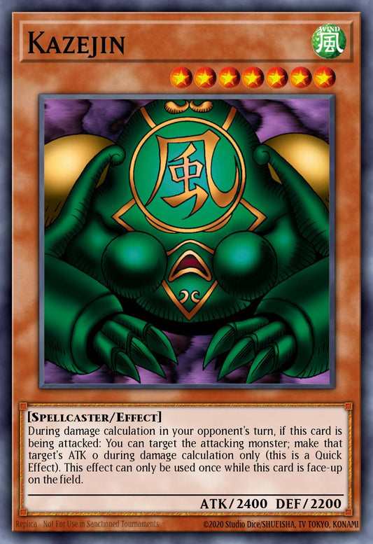 Kazejin - MAZE-EN033 Rare | Yu-Gi-Oh! Card