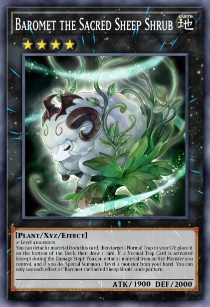 Baromet the Sacred Sheep Shrub - CYAC-EN097 Super Rare | Yu-Gi-Oh! Card