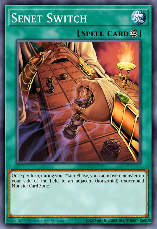 Senet Switch - TAMA-EN042 Rare | Yu-Gi-Oh! Card