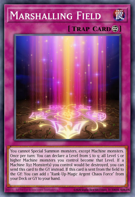 Marshalling Field - INCH-EN045 Super Rare | Yu-Gi-Oh! Card